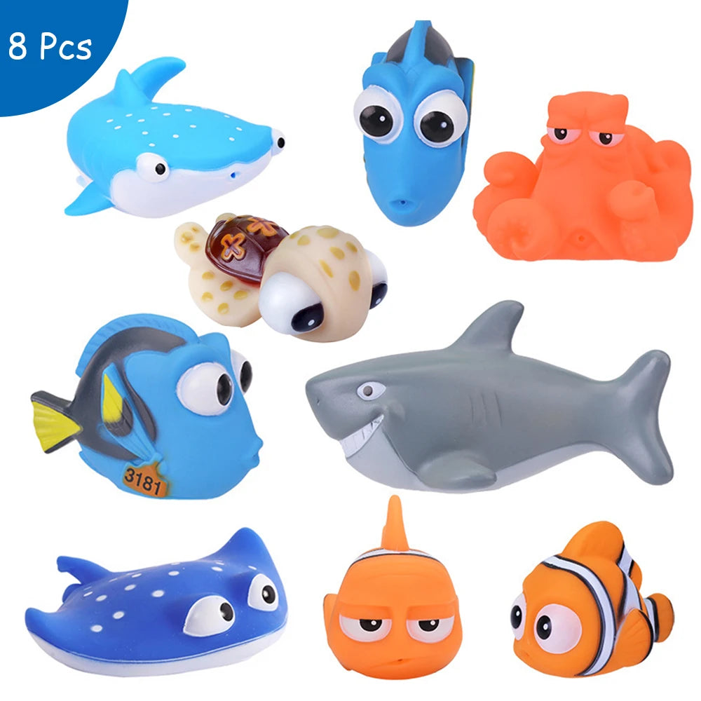 Soft Rubber Bathroom Play Animals