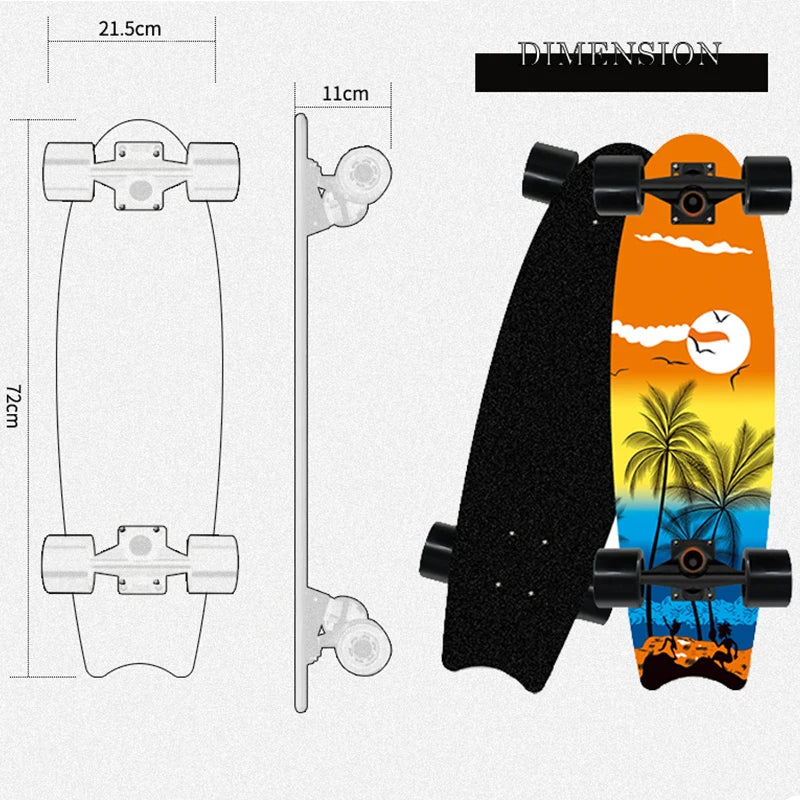 Surf Land Big Fish Board