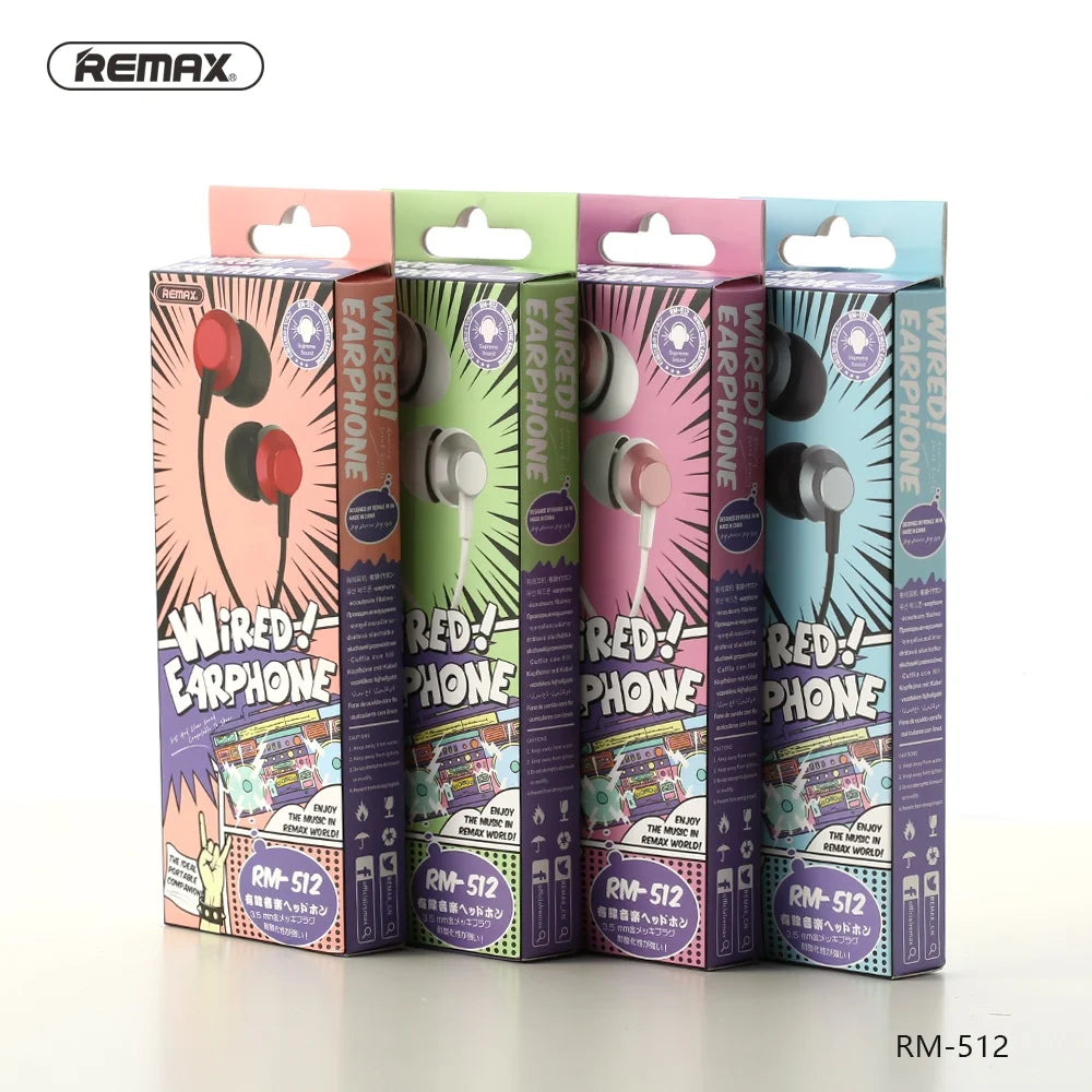REMAX RM-512 Dynamic Headphones
