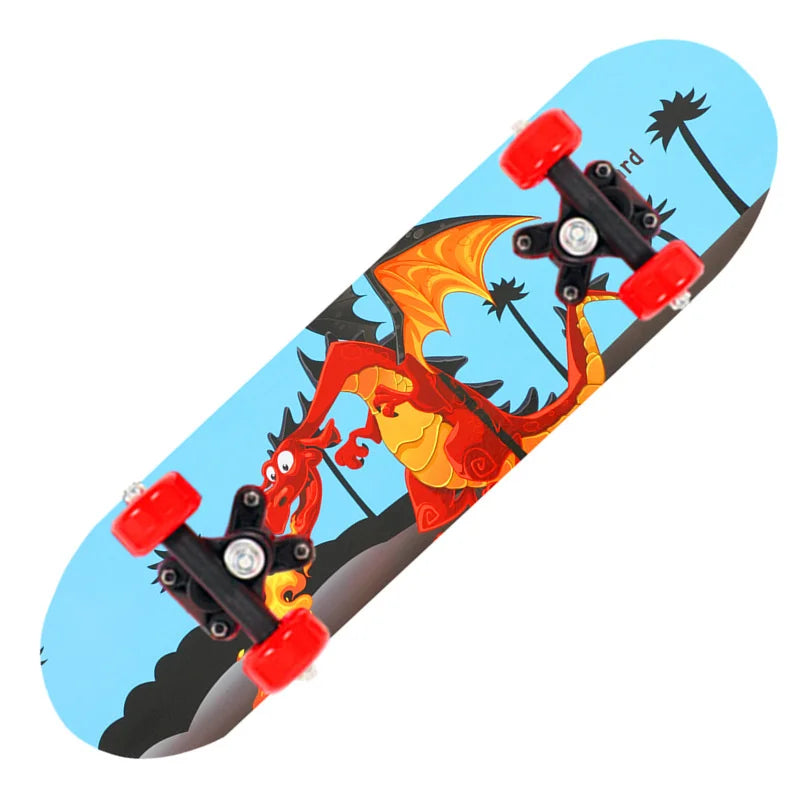Beginner Kids Cartoon Skateboard
