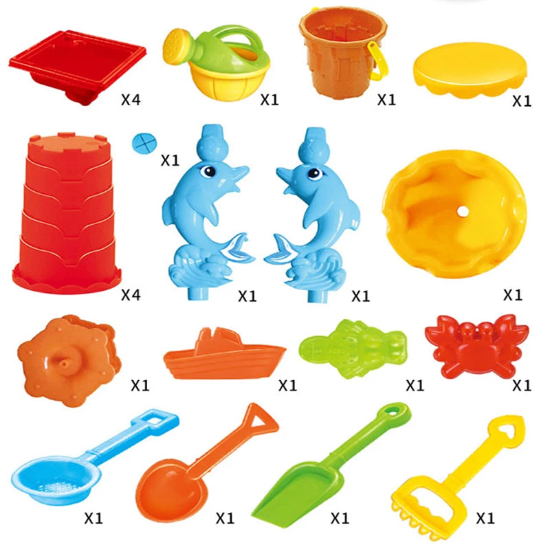 1 Set Children Beach Table