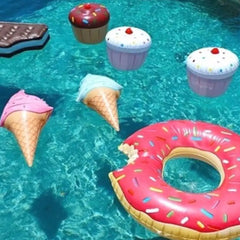 Inflatable Swimming Ice Cream Toy