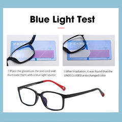 TR90 Soft Anti-blue light Kids Glasses