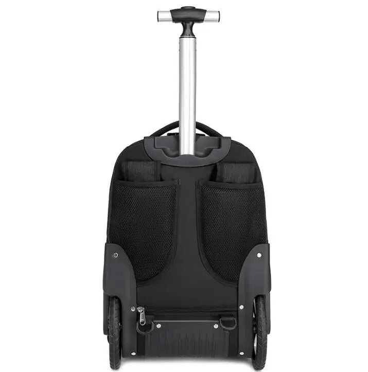 18 Inch Large Wheels School Trolley Backpack