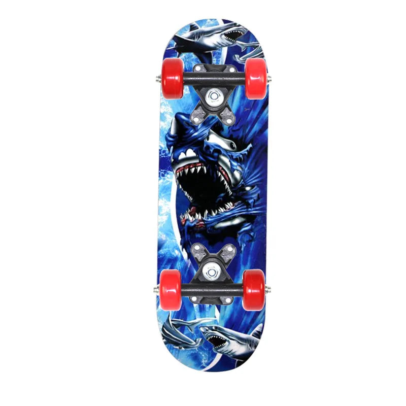 Double Rocker Maple Skateboard skate