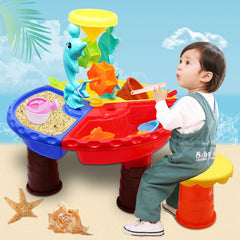 1 Set Children Beach Table