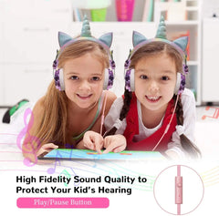 Unicorn Kids Pink Headphones