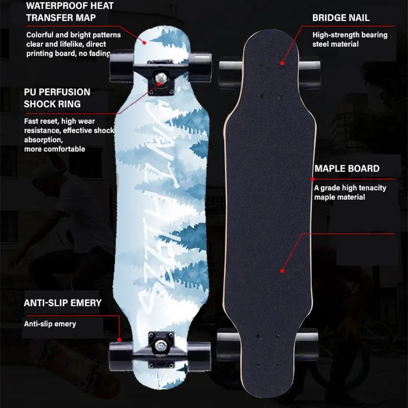 Maple Flat-Plate Double Rocker Board