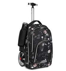 18 Inch Large Wheels School Trolley Backpack