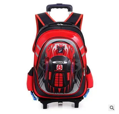 kids School Bags On wheels Trolley