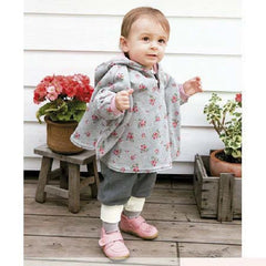 Poncho Boy Infant Coat