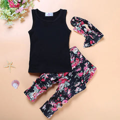 Summer Girls 3pcs Outfits