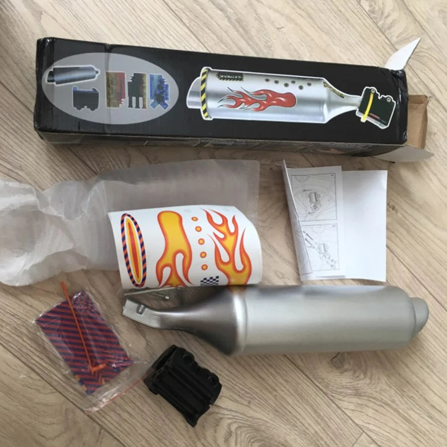 Kids Children Bicycle Bike Bell Exhaust System