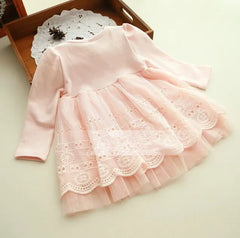 Floral Lace Baby Tutu Dress