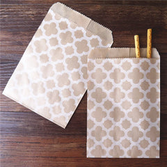 Guests Gift Flower Craft Paper Bag