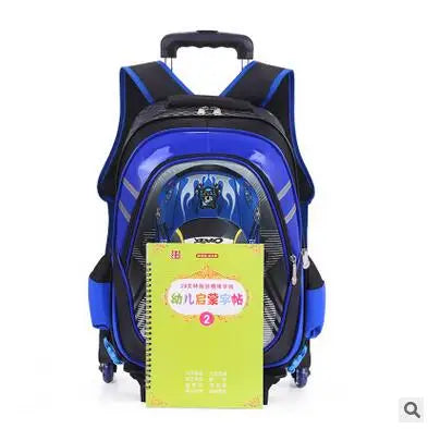 kids School Bags On wheels Trolley