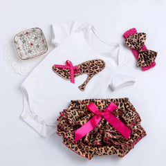 Leopard Bloomers Bodysuit