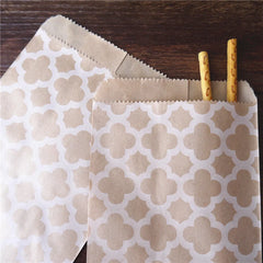 Guests Gift Flower Craft Paper Bag
