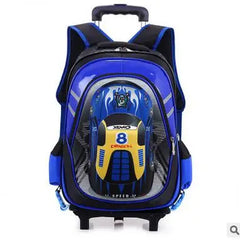 kids School Bags On wheels Trolley
