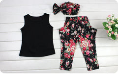 Summer Girls 3pcs Outfits