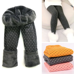 Girls Pants Autumn Winter Warm Legging