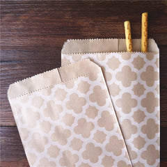 Guests Gift Flower Craft Paper Bag