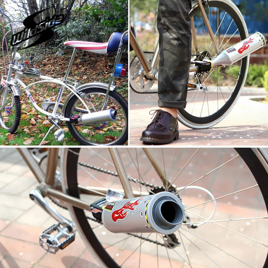 Kids Children Bicycle Bike Bell Exhaust System