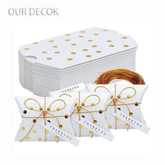 Pillow Shape Kraft jewellery Candy Box