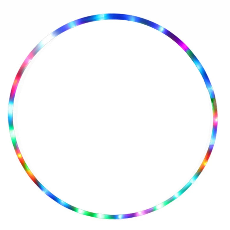 LED Ring Dance Exercise Light-Emitting Hoop
