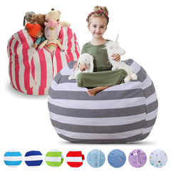 Animal Toys Storage Bean Bag