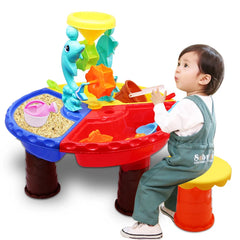 1 Set Children Beach Table