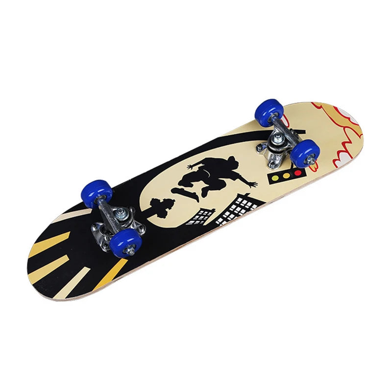 Double Rocker Maple Skateboard skate