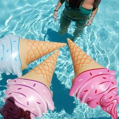 Inflatable Swimming Ice Cream Toy
