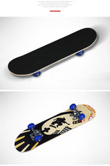 Double Rocker Maple Skateboard skate