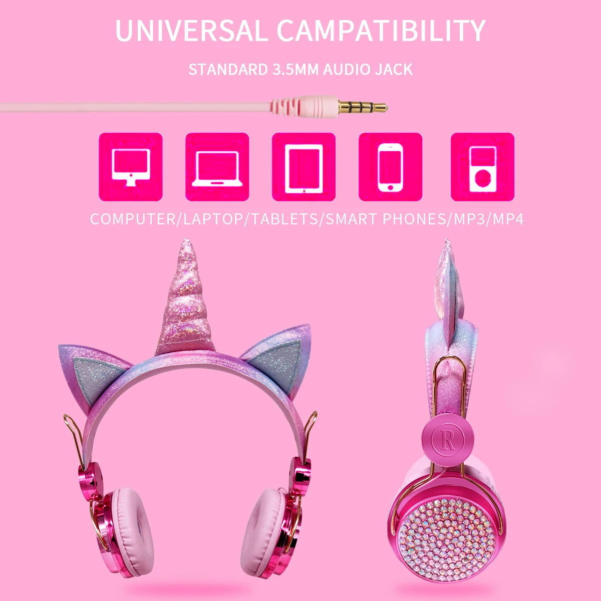 Unicorn Wired Microphone Headset
