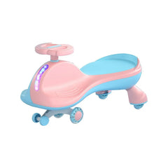 Pink Mute Wheel Twisted Children Cars