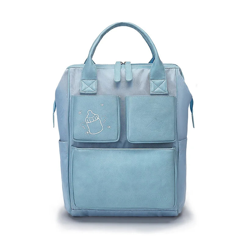 Colorful Diaper Stroller Bag