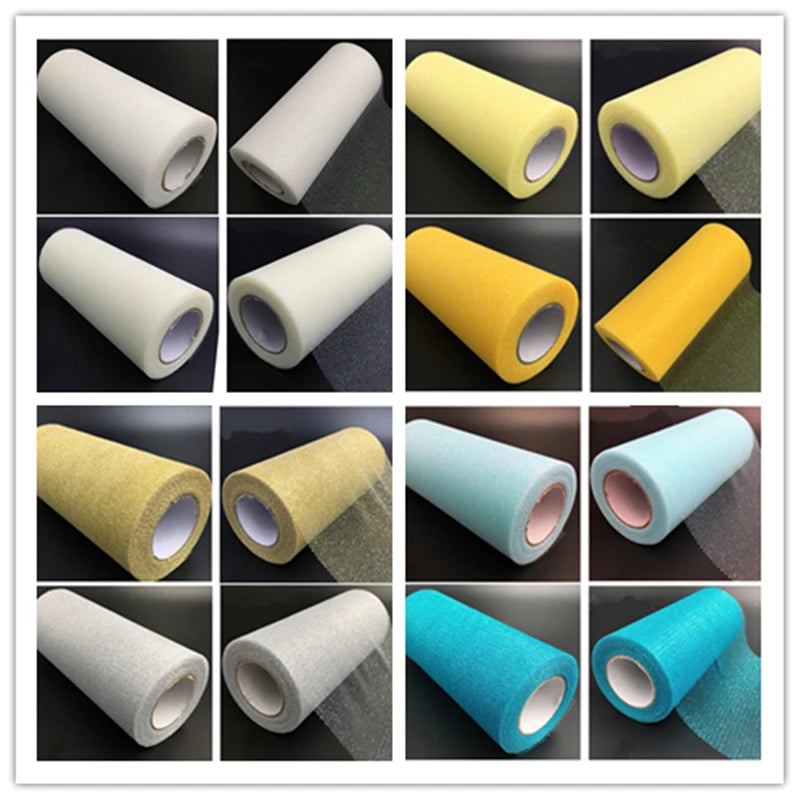 Shiny Tulle Fabric Decoration