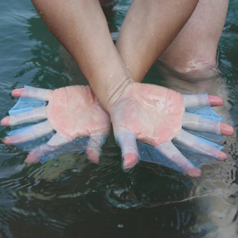 Half finger Silicone Swimming Fins