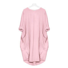 Long Sleeve Casual Loose Dress Maternity Pregnant