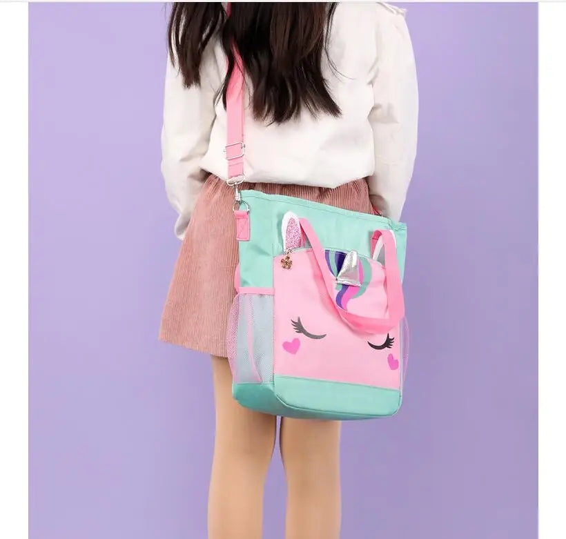 Girls School Trolley Backpack Set