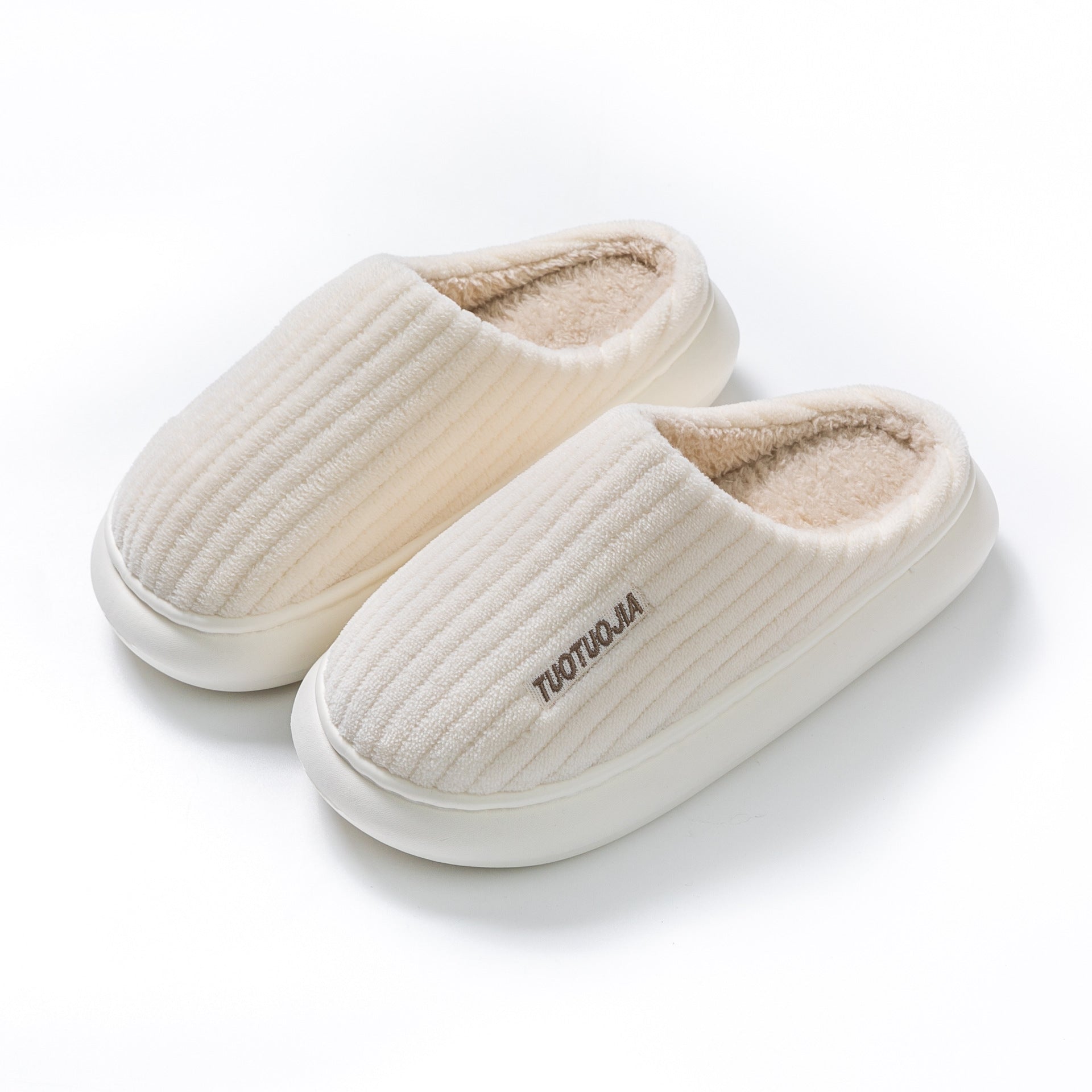 Outdoor Wear Daily Confinement Cotton Slippers Winter
