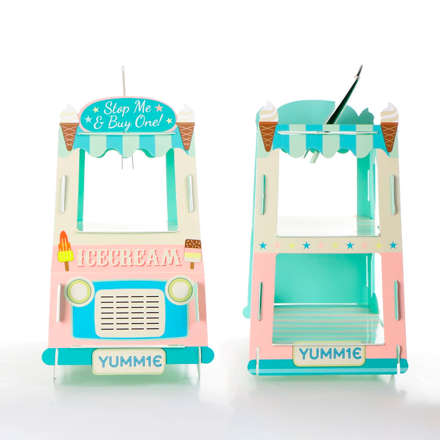 Double-decker Bus Shape Cake Stand