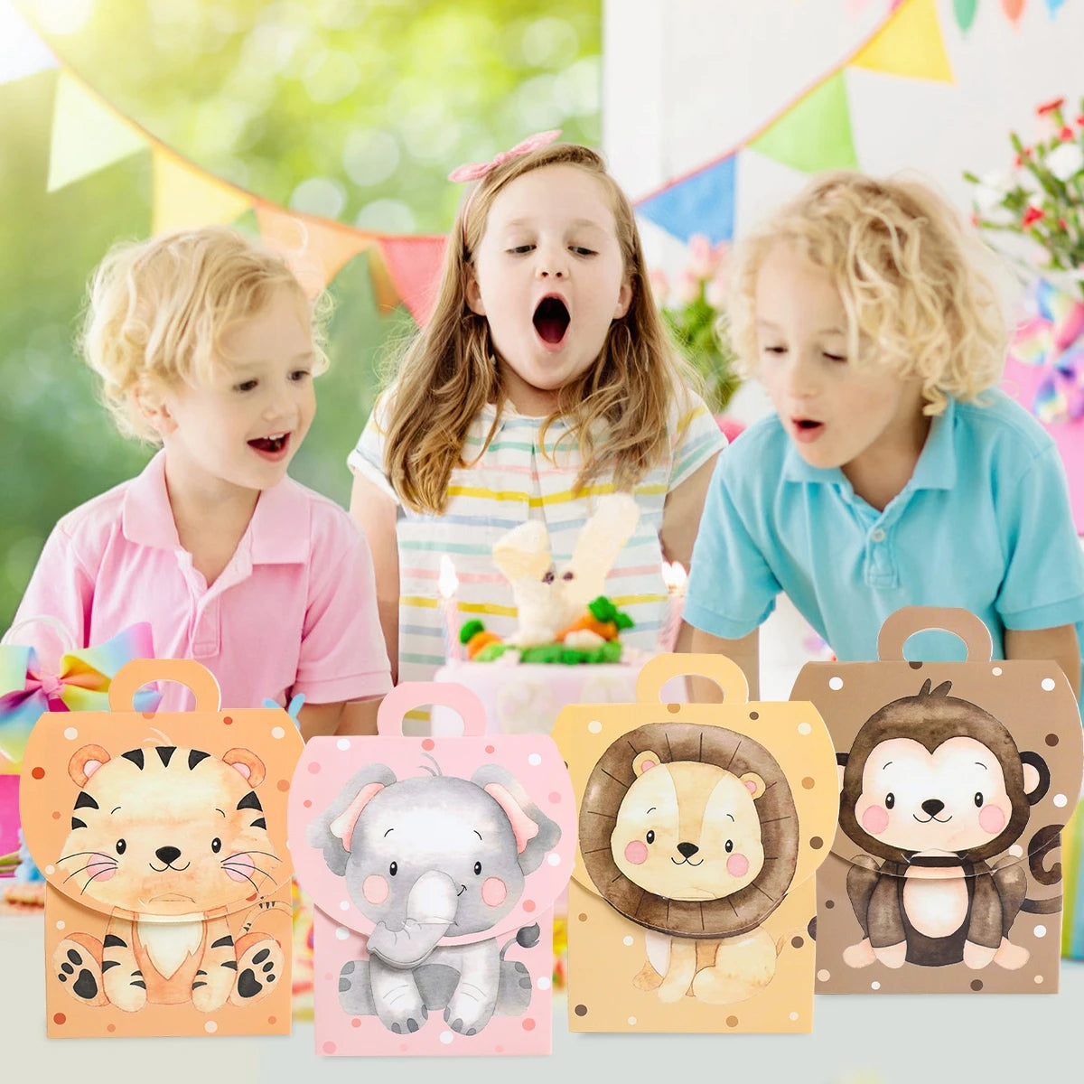 Jungle Animals Candy Boxes