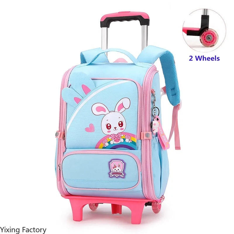 Teenagers Wheeled Trolley Backpack