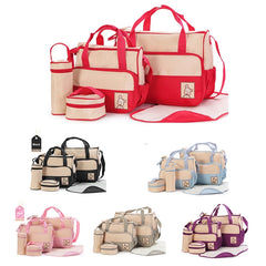 Colorful Diaper Stroller Bag