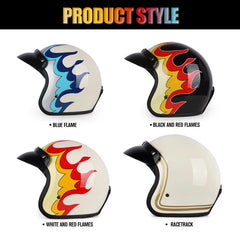 Vintage Motorcycle Helmet