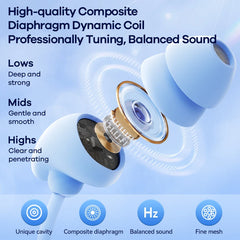 Anti-noise Soft Earphones