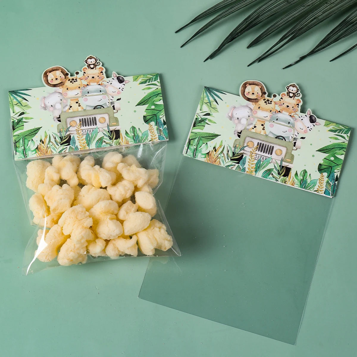 Jungle Animals Party Candy Gift Bags