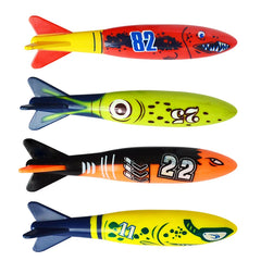 4Pcs/Set Diving Torpedo